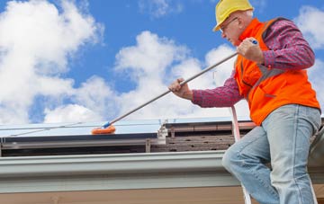 Pennington soft wash roof cleaning